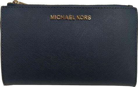 michael kors jet set continental saffiano phone wristlet wallet|michael kors wristlet purse.